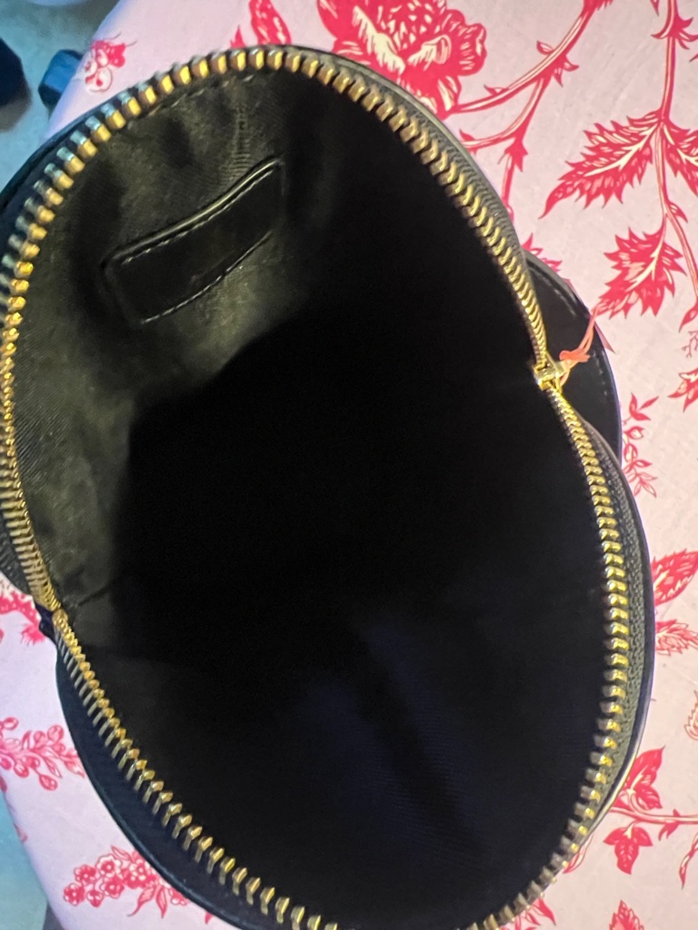 CAbi Black & Gray Snake-Print Dome Handbag - Picture 2 of 3
